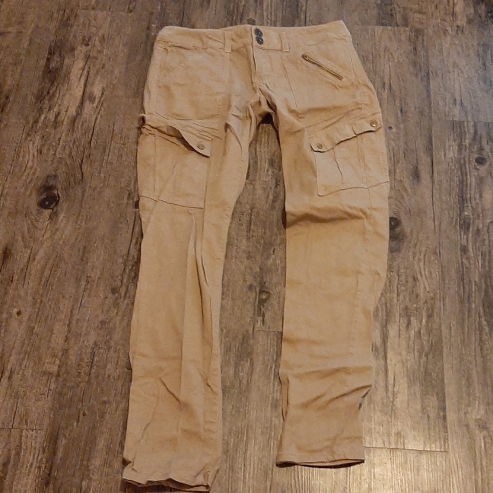 Khaki cargo pan5s
